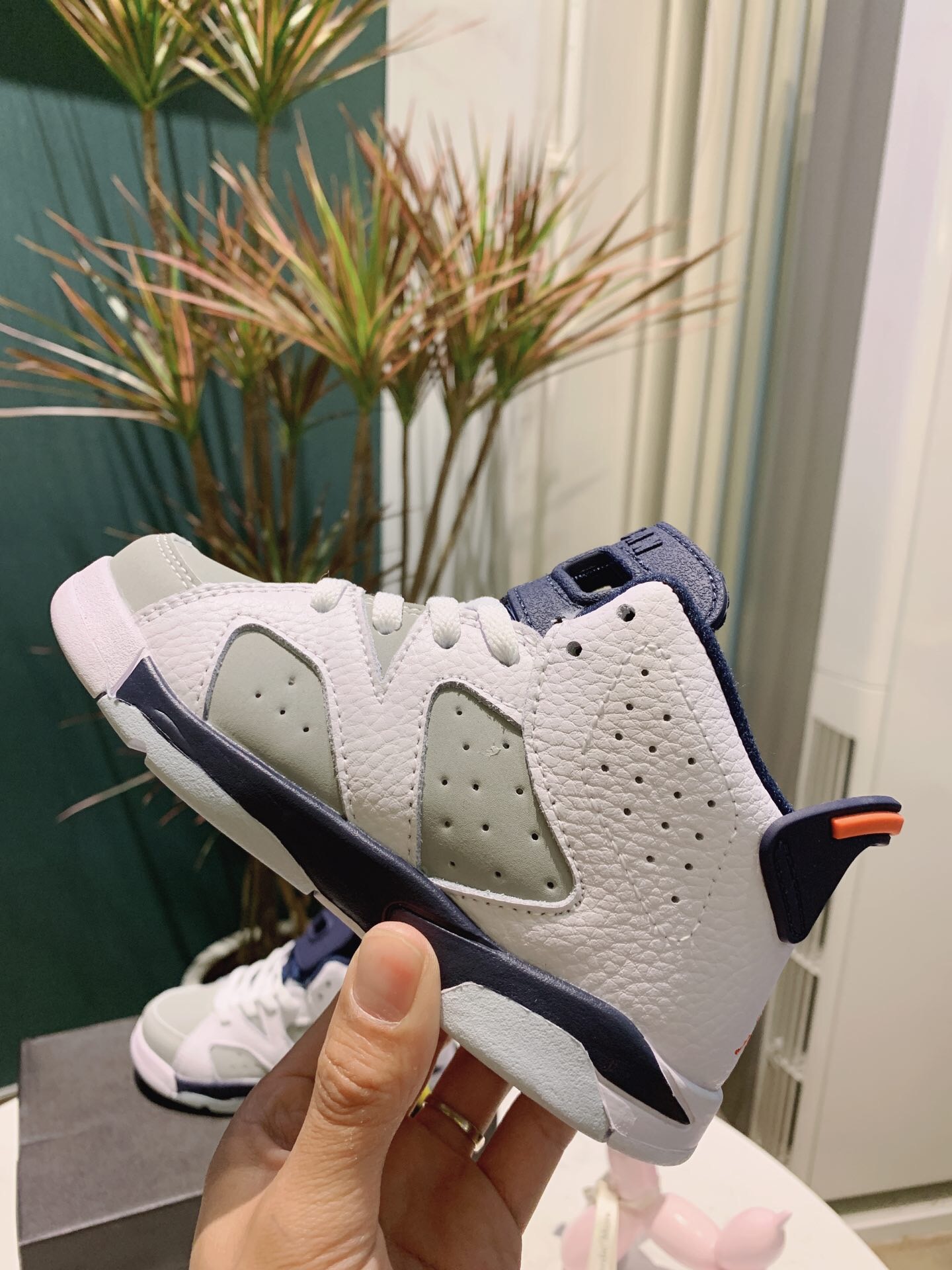 2019 Kids Air Jordan 6 White Grey Black Shoes - Click Image to Close